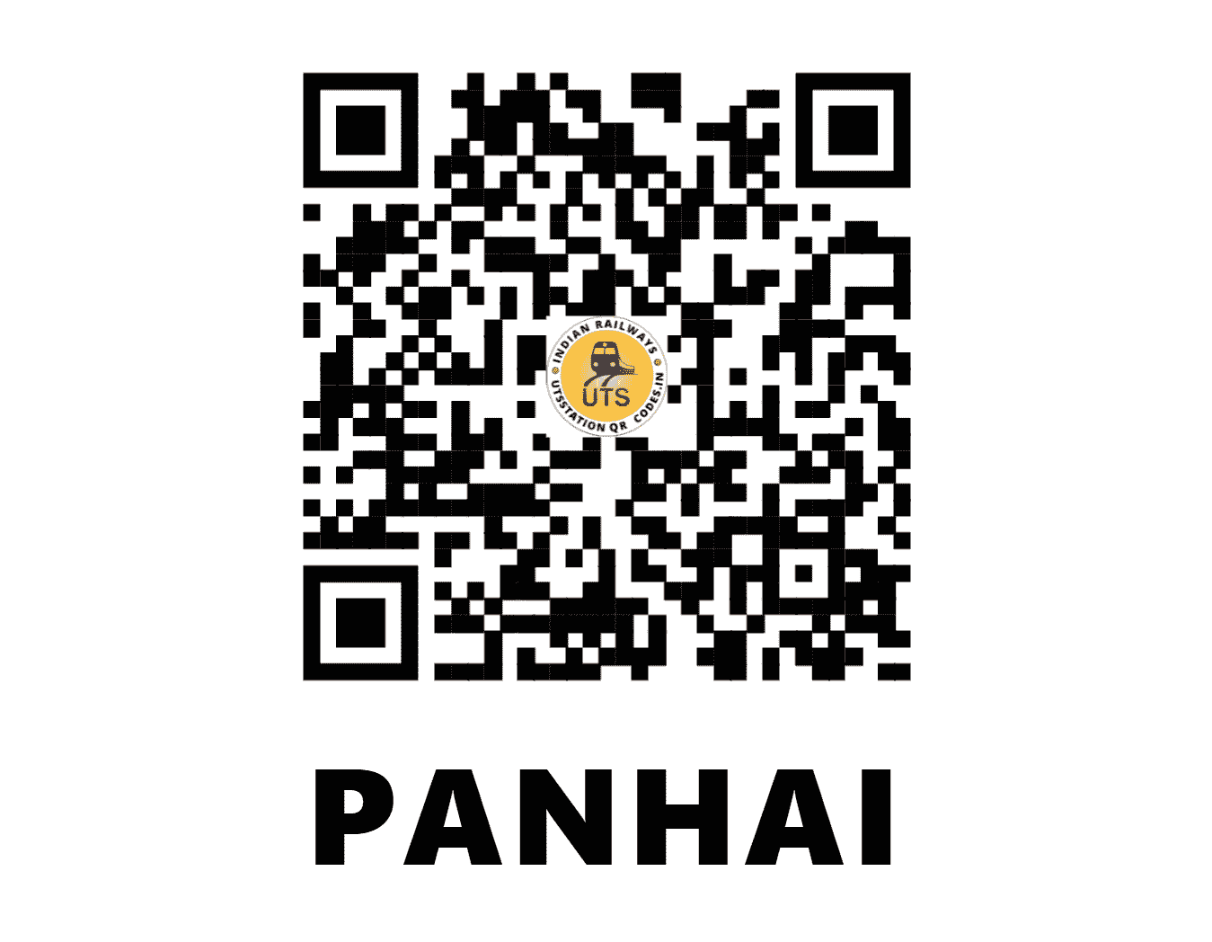 UTS QR Code for PANHAI - PNHI (NC - UTTAR PRADESH)